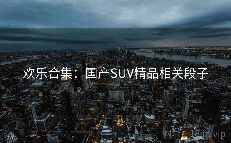 欢乐合集：国产SUV精品相关段子